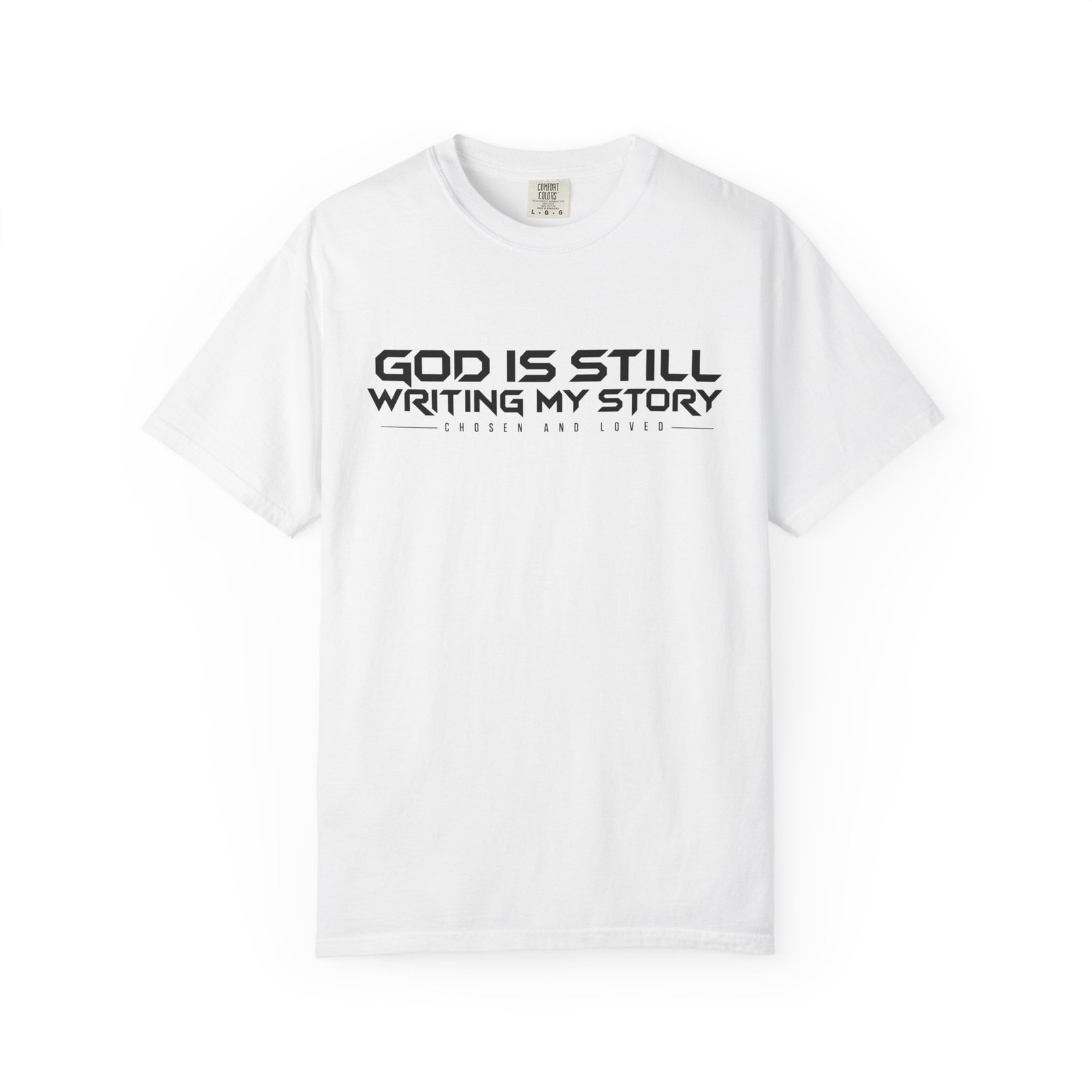 God Is Still Writing My Story | Christian Garment-Dyed T-Shirt | Inspirational Faith Tee | Comfort Colors 1717 | Christian Gift for Men & Women 2 God Is Still Writing My Story | Christian Garment-Dyed T-Shirt | Inspirational Faith Tee | Comfort Colors 1717 | Christian Gift for Men & Women - Imagen 2