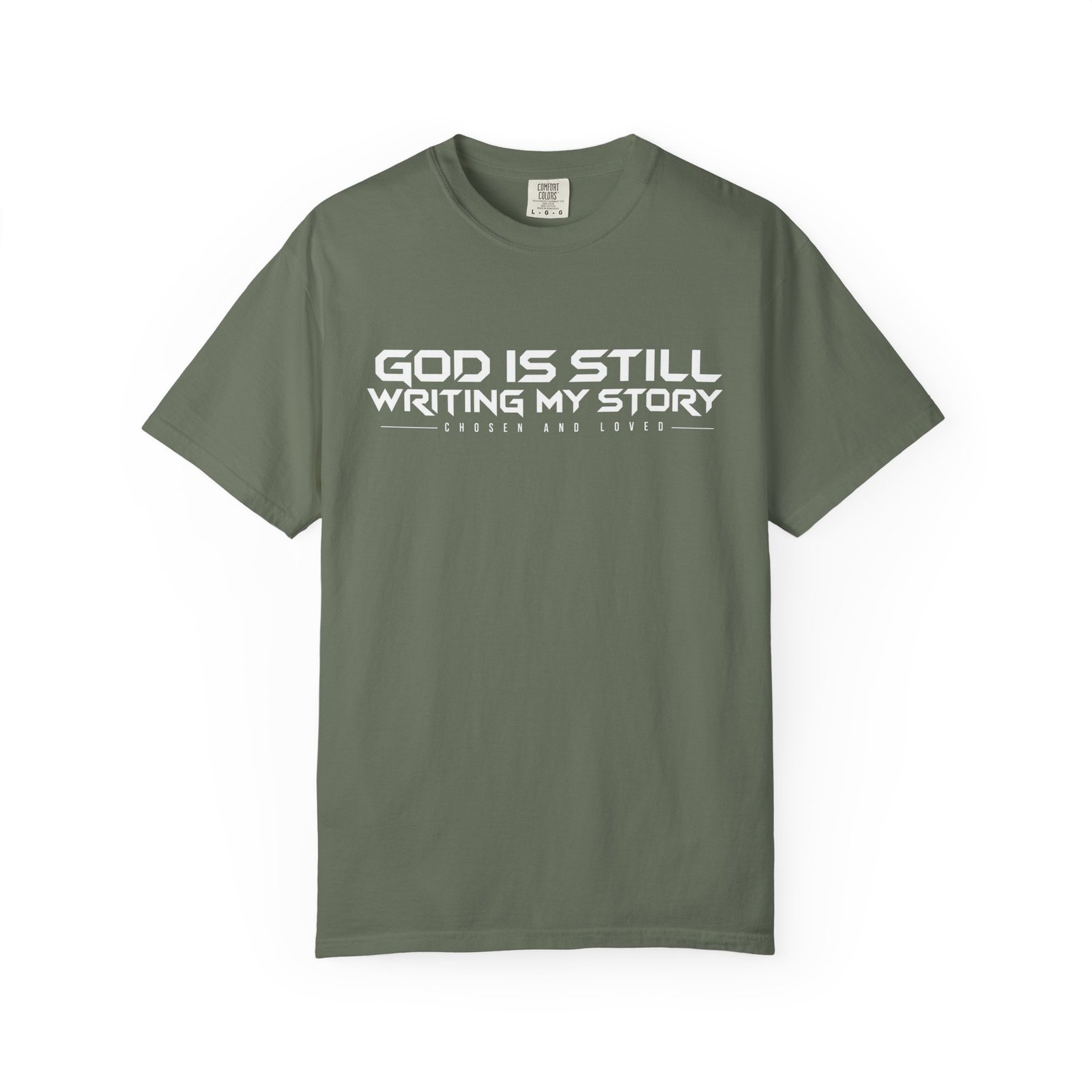 God Is Still Writing My Story | Christian Garment-Dyed T-Shirt | Inspirational Faith Tee | Comfort Colors 1717 | Christian Gift for Men & Women 5 God Is Still Writing My Story | Christian Garment-Dyed T-Shirt | Inspirational Faith Tee | Comfort Colors 1717 | Christian Gift for Men & Women - Imagen 5