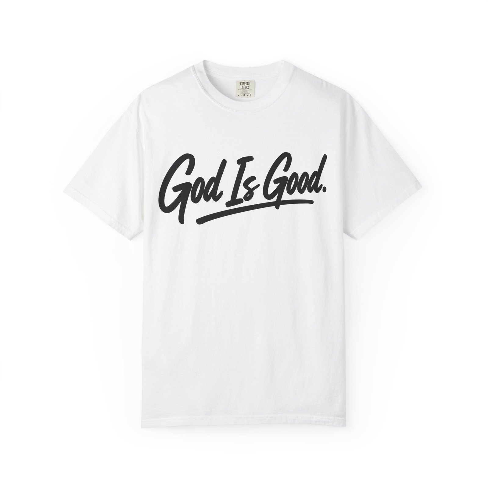 God Is Good | Christian Garment-Dyed T-Shirt | Comfort Colors 1717 | Faith-Based Graphic Tee | Premium Heavyweight Shirt 2 God Is Good | Christian Garment-Dyed T-Shirt | Comfort Colors 1717 | Faith-Based Graphic Tee | Premium Heavyweight Shirt - Imagen 2