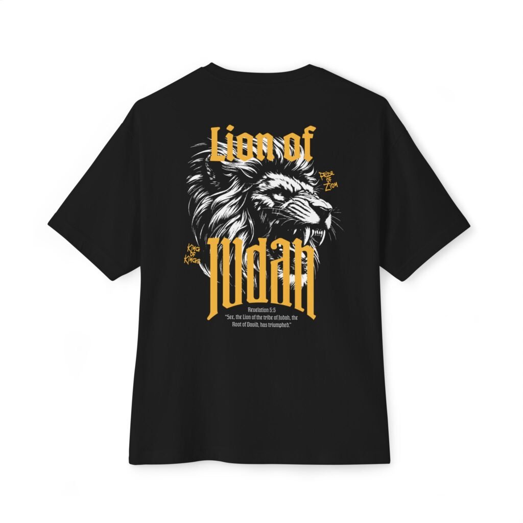 Lion of Judah Christian T-Shirt – Revelation 5:5