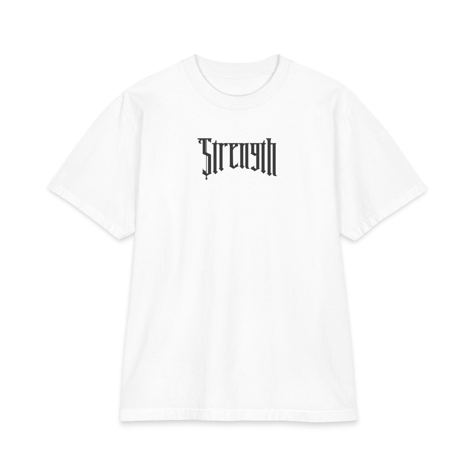 God Is My Strength Christian Oversized T-Shirt – Psalm 28:7 3 God Is My Strength Christian Oversized T-Shirt – Psalm 28:7 - Image 3