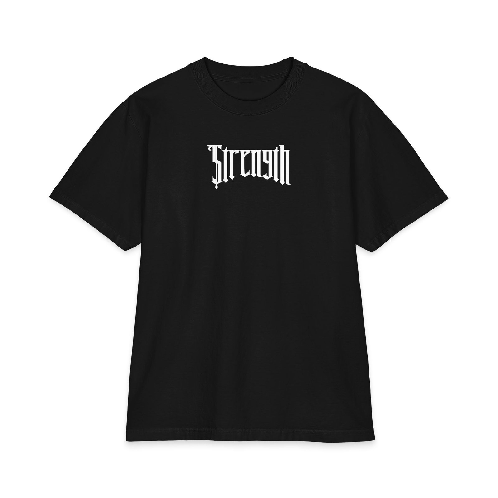 God Is My Strength Christian Oversized T-Shirt – Psalm 28:7 5 God Is My Strength Christian Oversized T-Shirt – Psalm 28:7 - Image 5